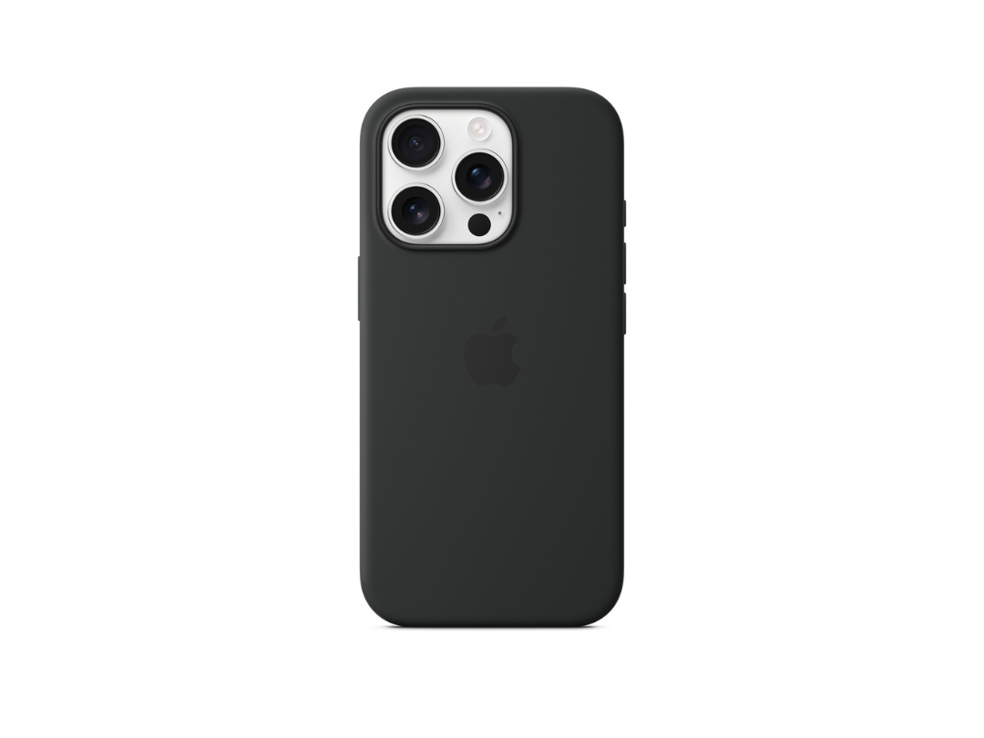 Apple iPhone 16 Pro Silicone Case with MagSafe – Black Apple iPhone 16 Pro Silicone Case with MagSafe – Black